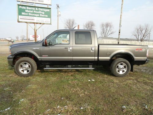 2006 gray ford diesel four wheel drive