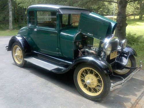 1929 Model A Ford Coupe, Great Driver, 5 Window, Rumble Seat, image 2