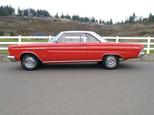 1965 mercury comet cyclone 289 4 speed red w/ white int dan noorda nhra top fuel