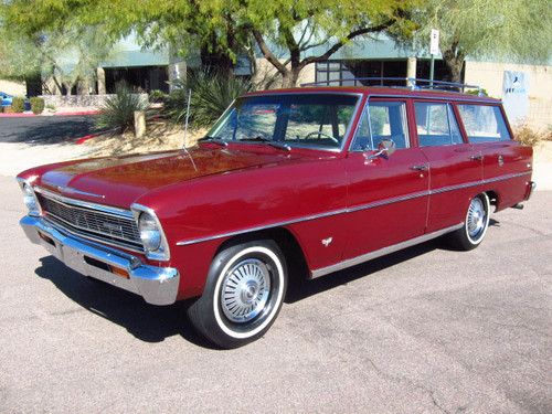 1966 chevrolet nova wagon - 283ci v8 - only 32k original miles - all original!!!