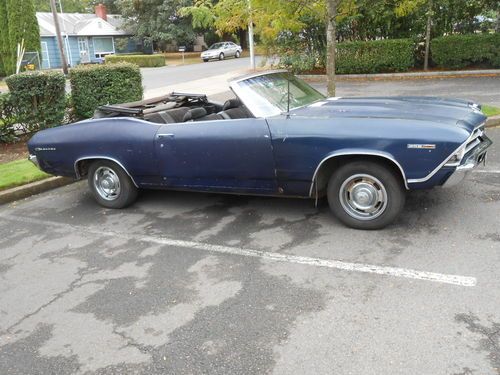 Used 1969 Chevelle Malibu Convertible 350 12 Bolt 56k In 1969 Chevelle Malibu Convertible 350 12 Bolt 56k Us 14 500 00
