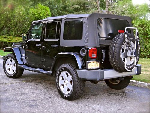 2008 jeep wrangler unlimited sahara sport utility 4-door 3.8l