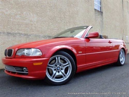 2002 bmw 330ci convertible hardtop sport package xenon low miles!!! 330i