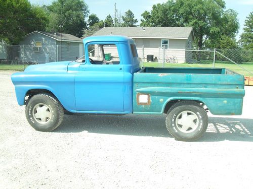 1959 chevrolet apache fleetside shortbed 4x4 truck (napco clone) resto-mod