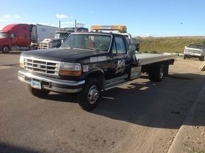 Flatbed tow truck 19 foot