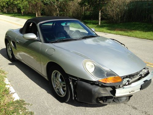 2002 porsche boxster - 5 speed manual runs and drives great!!!!!