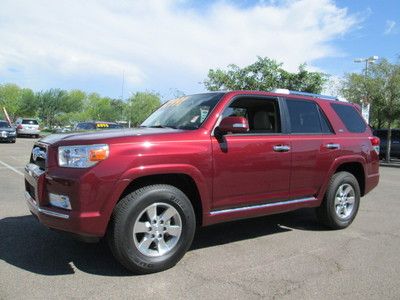 2011 4x4 4wd red 4.0l v6 automatic miles:37k sunroof certified no reserve
