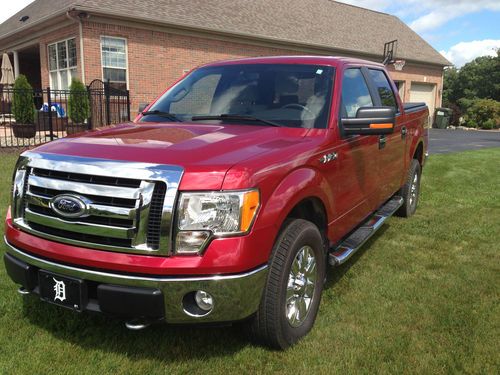 2009 ford f-150 supercrew xlt 4x4, one owner, exceptionally clean.