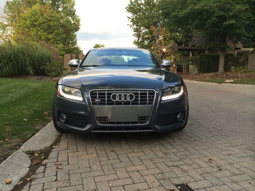 2009 audi s5 coupe, prestige, fully loaded! low miles, salvage, no reserve!!!!!