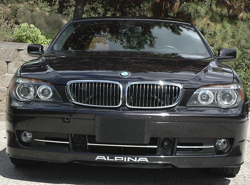 2007 alpina b7 supercharged, individual, night vision, shades,ext+wheel warranty
