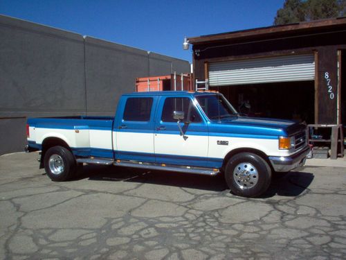 Ford f-350 crew cab dually, many upgrades including heavy tow package