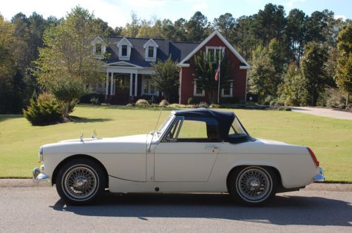 1962 mg midget convertible - 1098 cc - 98k original miles - roadster