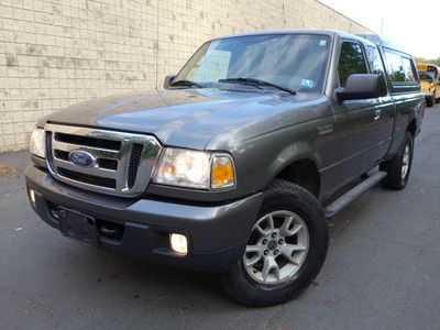 Ford ranger supercab are bed cap 4x4 auto free autocheck no reserve