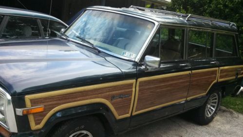 1987 jeep wagoneer 4x4 no reserve