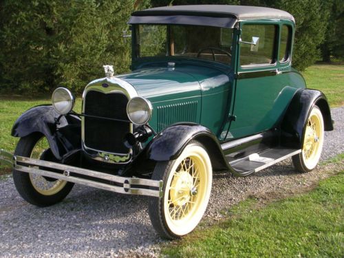 1929 ford model a special coupe with rumble seat