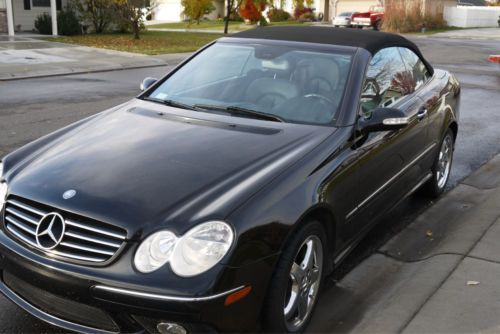 Low miles-2004 mercedes-benz convertible clk500 cabriolet w/warranty - $15500