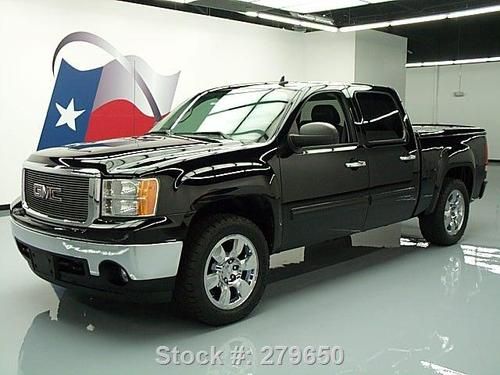 2008 gmc sierra crew 5.3 leather tonneau cover 20's 80k texas direct auto