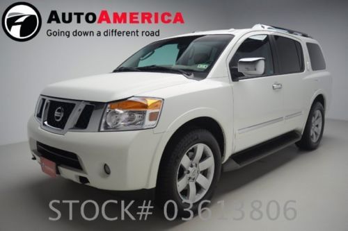 13k low miles nissan armada v8 leather white one 1 owner