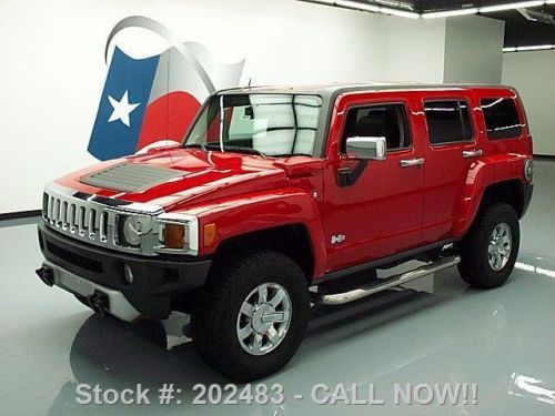 2008 hummer h3 lux 4x4 sunroof nav rear cam tow 65k mi texas direct auto