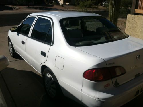 1998, White, toyota, Corolla, Ice cold AC,115k original miles, Not salvage Title, US $3,000.00, image 4