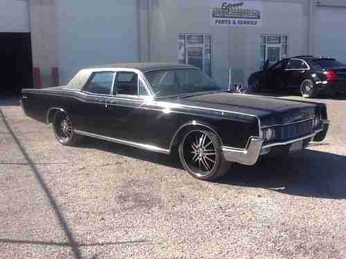 Sell New 1967 Lincoln Continental Black Suicide Doors In