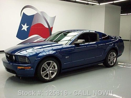 2008 ford mustang gt premium 5-speed leather shaker 26k texas direct auto