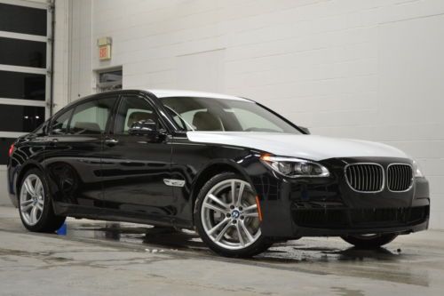 Great lease/buy! 14 bmw 750lxi m sport no reserve gps lighting cold weather