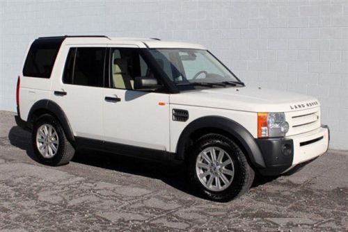 Land rover lr3 v8 white/tan awd