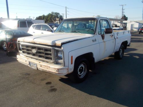 1979 chevy truck, no reserve