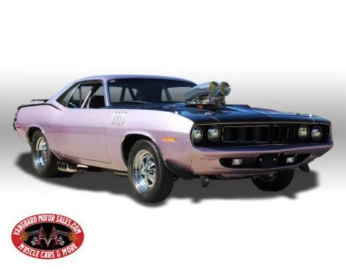 71 plymouth cuda prostreet top of the line gorgeous wow