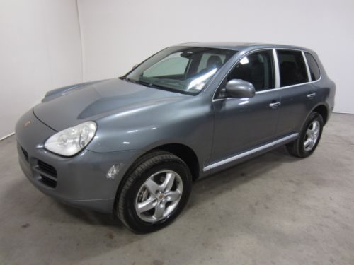 05 porsche cayenne s awd 4.5l v8 sunroof leather 1 owner 80+ pics