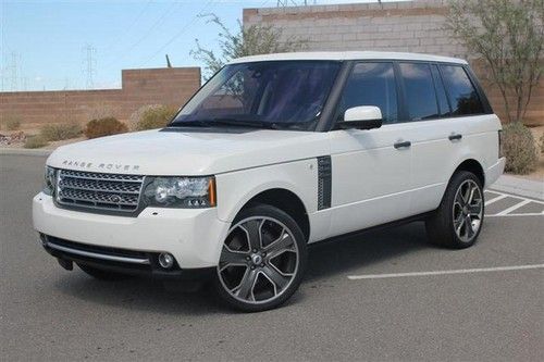 2010 range rover supercharged-103 msrp-22's-gorgeous!!