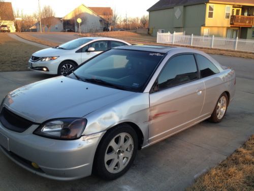 2002 honda civic ex 2 door coupe-selling as is