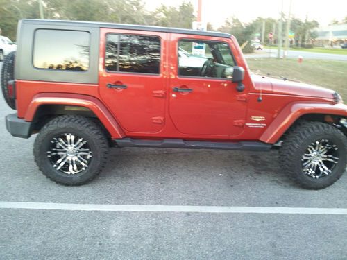 2009 jeep wrangler unlimited sahara sport utility 4-door 3.8l