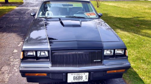 1986 buick regal t-type coupe 2-door 3.8l