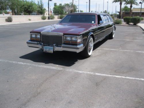 1981 cadillac seville limo