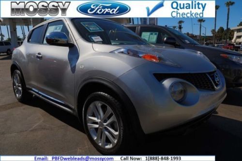 Juke 4 door silver pre-owned turbocharged mint clean video of engine running