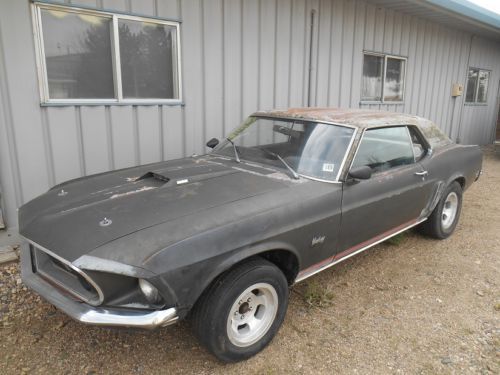 1968 mustang gt 390 coupe &#034;only one built&#034; barn find numbers match
