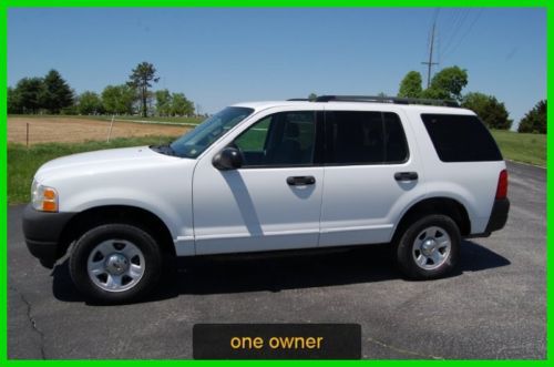 2003 xls used v6 automatic suv 4x4 1 owner white serviced 4 door wholesale lqqk