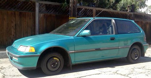 All original untouched  2nd aldult owned 1991 civic si  hatchback w/ moonroof