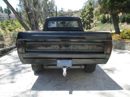 1970 ford f100 styleside auto california blue plates restored