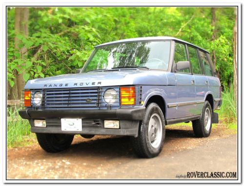 1988 land rover range rover county se ... one owner ... 83k miles