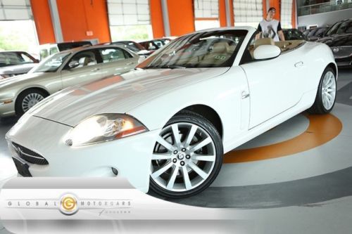 07 jaguar xk convertible 47k alpine sound navigation heated sts keyless go 19s