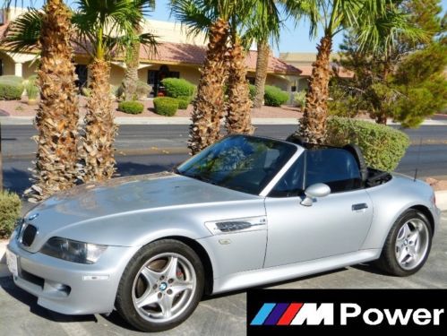 Rare 2000 bmw ///m roadster 5-speed manual 240hp leather heated seats no reserve