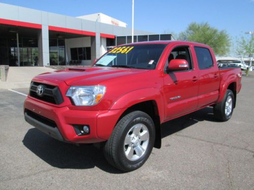 13 red automatic 4.0l v6 automatic miles:15k double cab certified