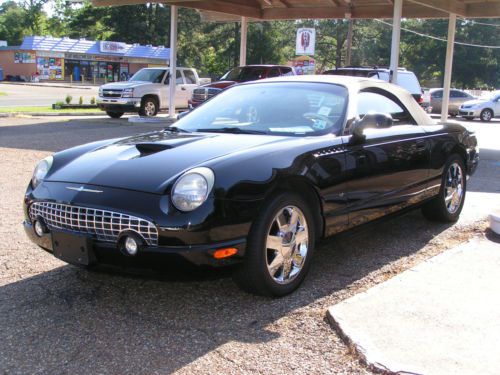 2003 ford thunderbird convertible 2-door v8 with hardtop 74k miles automatic