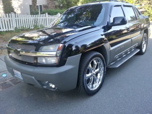 2002 chevrolet avalanche 1500 on road edition crew cab pickup 4-door 5.3l