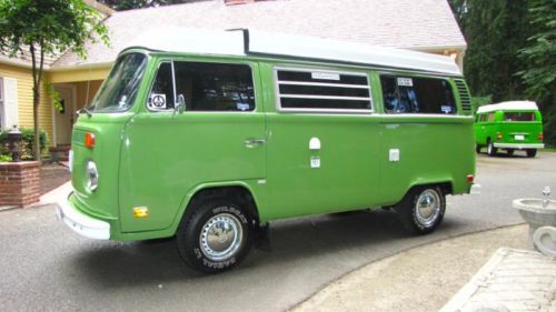 1978 volkswagen westfalia pop top camper bus