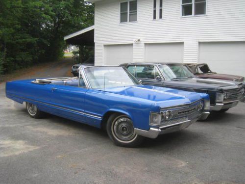 1967 chrysler imperial convertible very rare  1 of 557