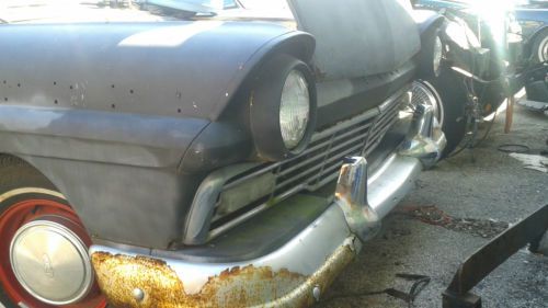 1957 ford fairlane wagon runs great a/c good daily driver or restoration project